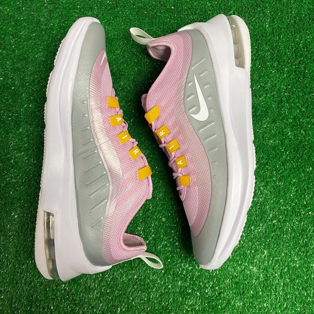 Nike Air Max Axis Low GS Kids Athletic Shoes Gray Pink AH5222-604 NEW Sz 7Y - Picture 3 of 11